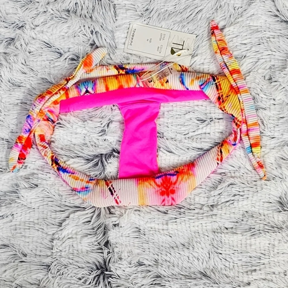 TINIBIKINI | CHEEKY BIKINI BOTTOMS WITH REMOVABLE BOW TIES - NWT!